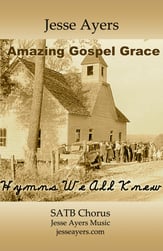 AMAZING GOSPEL GRACE SATB choral sheet music cover